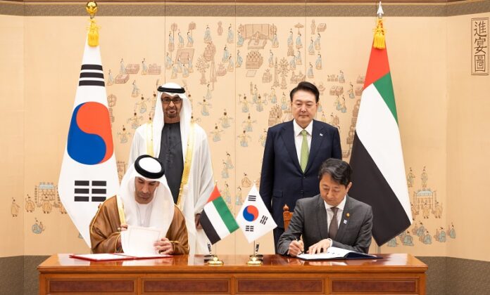 한·UAE 포괄적경제동반자협정 체결